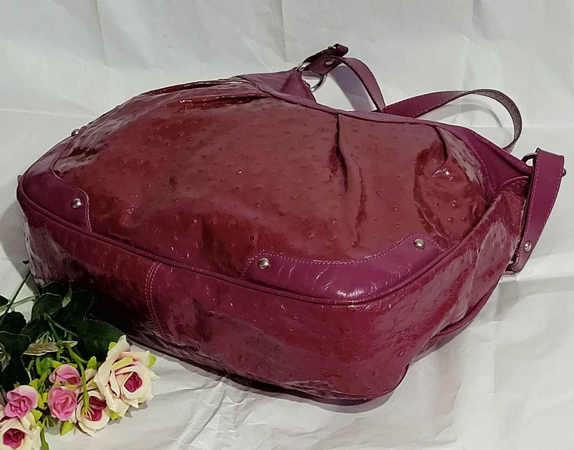 Geanta xxl piele lacuita