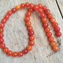 Sirag margele, agate 11 mm