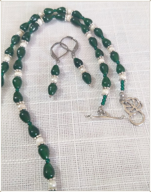 SET- CALCEDONIE SI JAD VERDE