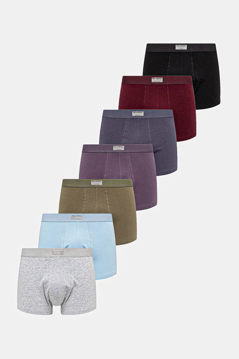 Karl Lagerfeld boxeri 7-pack culoarea negru, A3M47005