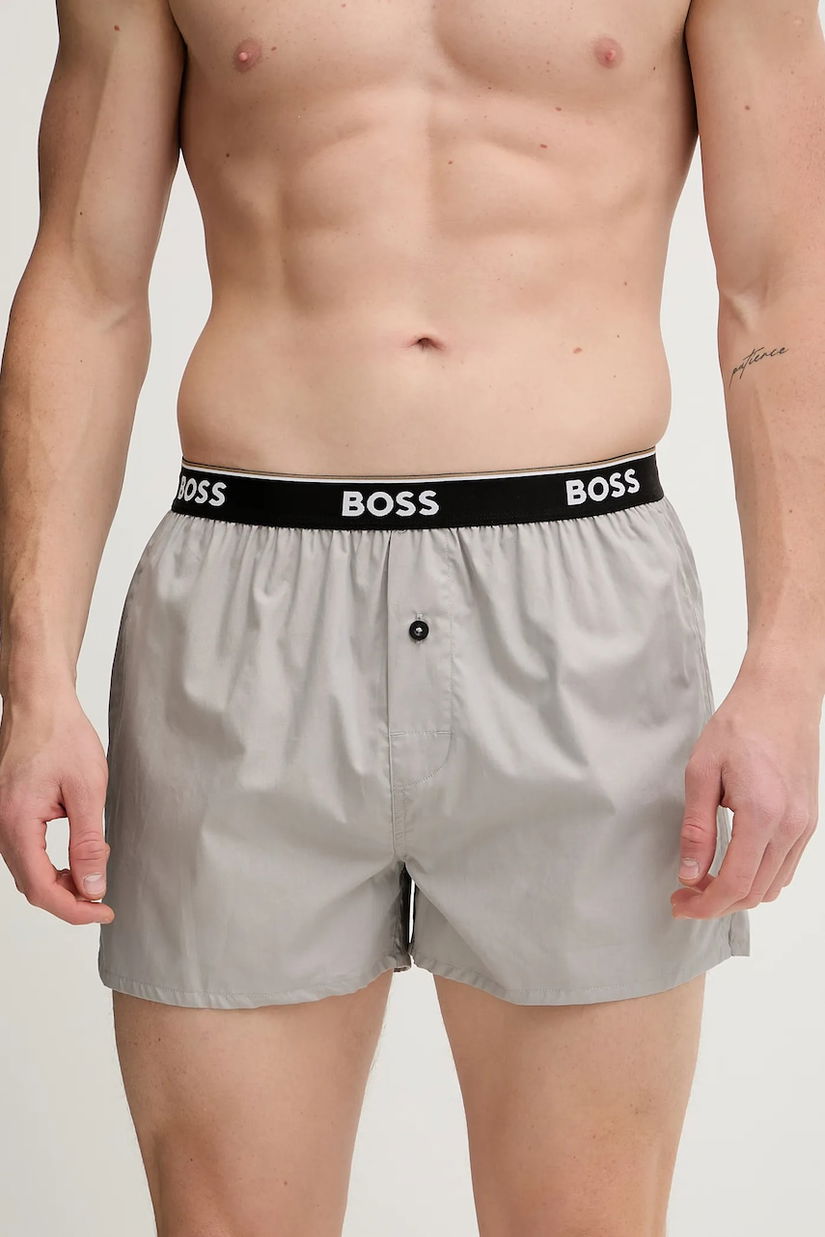 BOSS boxeri de bumbac 2-pack culoarea negru, 50545913