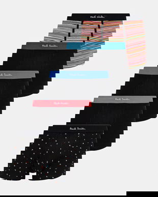 Paul Smith boxeri 5-pack culoarea negru, M1A-914-T5PK12