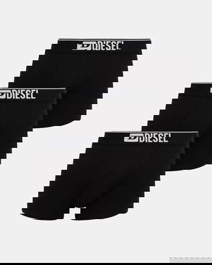 Diesel boxeri UMBX-SEBASTIANTHREEPAC BOXER-S 3-pack culoarea negru, 00SKME.0GDAC