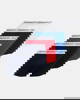 Gant boxeri 5-pack culoarea bleumarin, 900025003