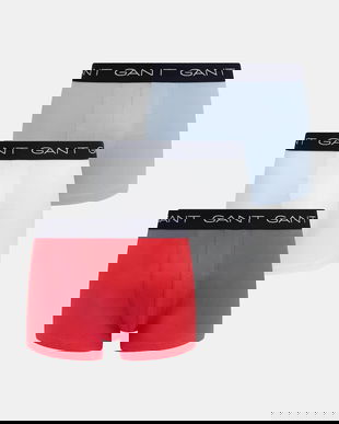 Gant boxeri 3-pack culoarea alb, 902523003