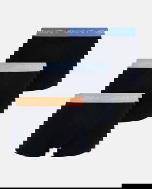 Gant boxeri 3-pack culoarea bleumarin, 902523003