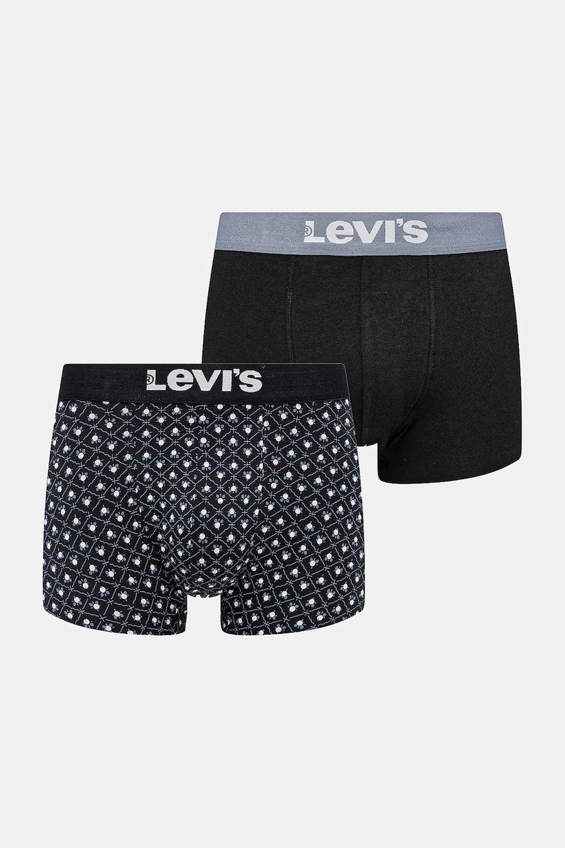 Levi's boxeri 2-pack culoarea negru, 37149-1126