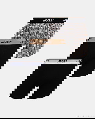BOSS boxeri 3-pack culoarea negru, 50531685