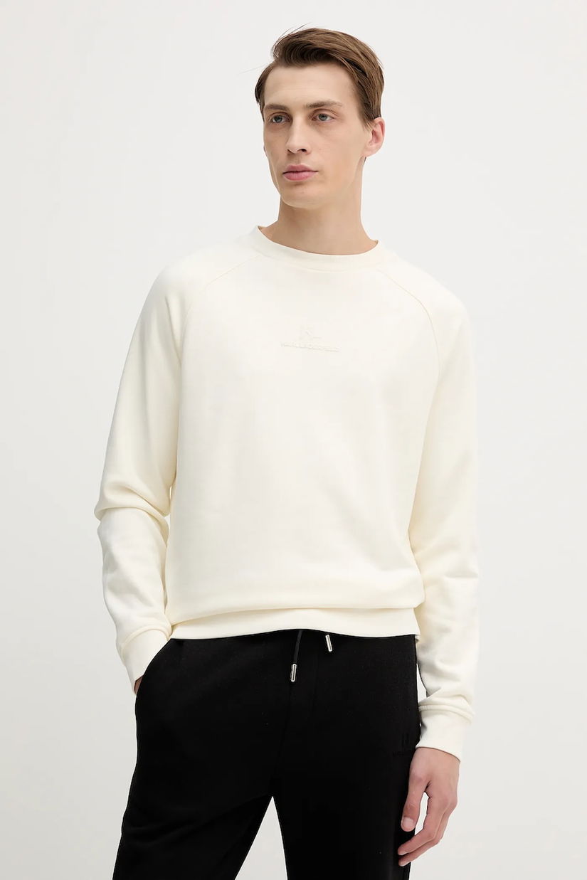 Karl Lagerfeld bluză culoarea bej, uni, 554910.705007