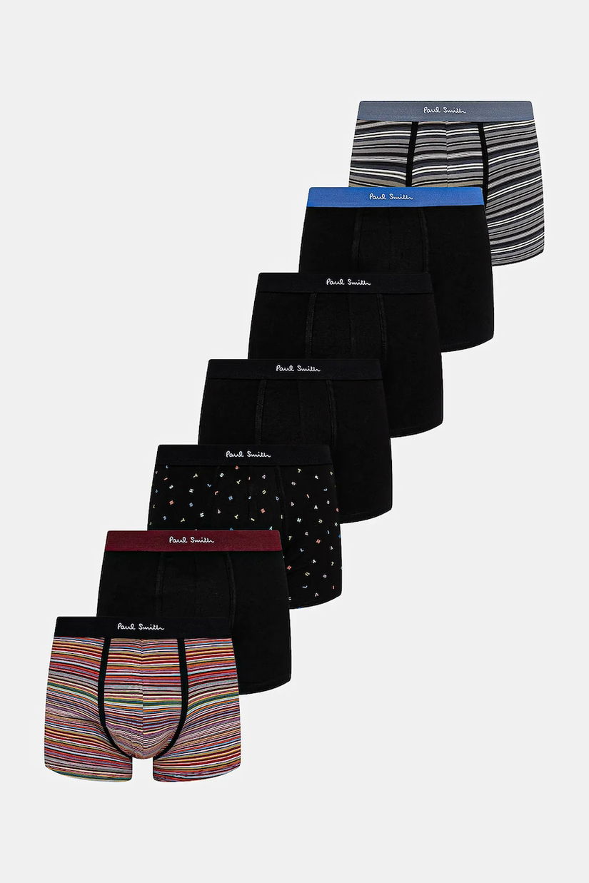 Paul Smith boxeri 7-pack culoarea negru, M1A-914-T7PK13