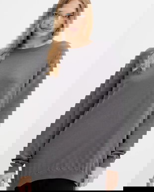 Silvian Heach pulover BENITEZ culoarea gri, GPA25553MA