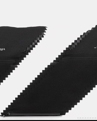 BOSS rucsac culoarea negru, mare, uni, 50548311