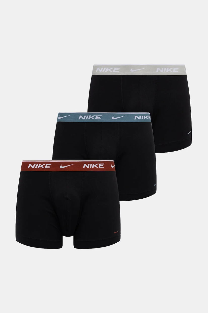Nike boxeri 3-pack bărbați, culoarea negru, 0000KE1007