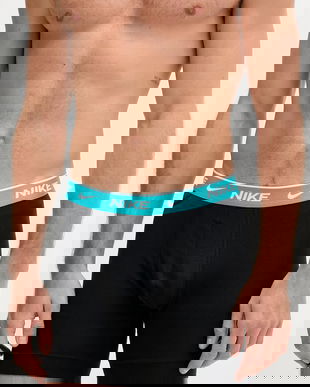 Nike boxeri 3-pack bărbați, culoarea negru, 0000KE1007