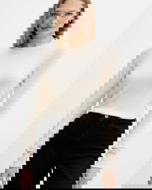 Silvian Heach pulover LETALO culoarea bej, light, GPA25038MA