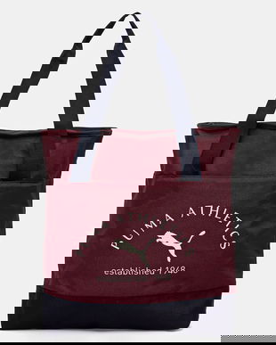 Puma poșetă culoarea bordo, 91735