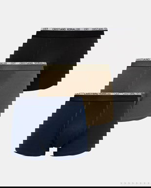 CR7 Cristiano Ronaldo boxeri 3-pack culoarea negru, 8199-49-2113
