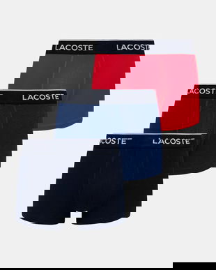 Lacoste boxeri 3-pack culoarea alb, 5H1300