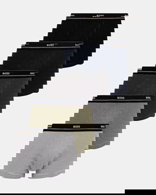 BOSS boxeri 5-pack culoarea negru, 50531660