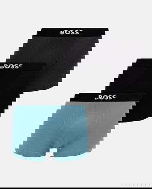 BOSS boxeri 3-pack culoarea alb, 50544263