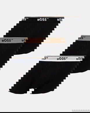 BOSS boxeri 3-pack culoarea negru, 50531684