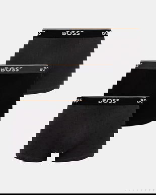 BOSS boxeri 3-pack culoarea negru, 50531701