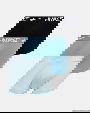 Nike boxeri 3-pack barbati, culoarea turcoaz, 0000KE1156