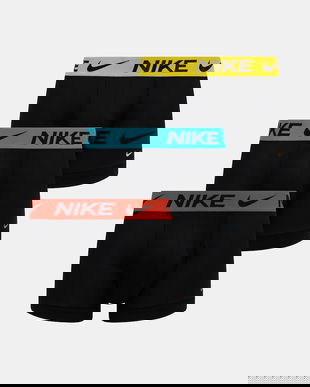 Nike boxeri 3-pack barbati, culoarea negru, 0000KE1224