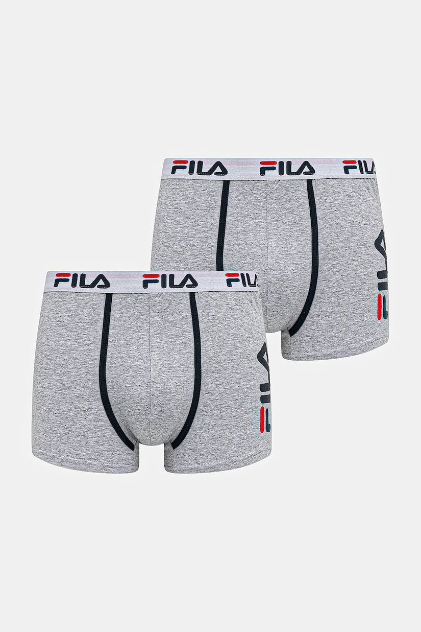 Fila boxeri 2-pack culoarea albastru marin
