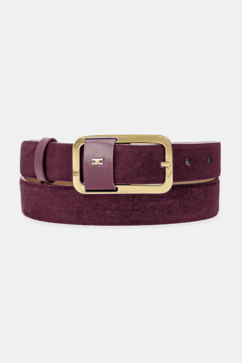 Elisabetta Franchi curea culoarea bordo, CT42S56E2