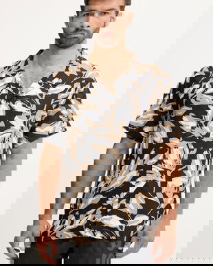 BOSS cămașă culoarea negru, regular, 50535793