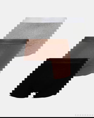 United Colors of Benetton boxeri 3-pack bărbați, culoarea gri, 3OP82X01E