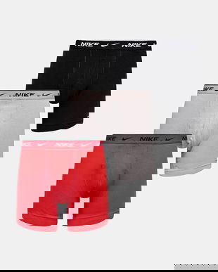 Nike boxeri 3-pack bărbați, culoarea negru, 0000KE1007