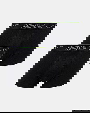 Nike boxeri 2-pack bărbați, culoarea negru, 0000KE1268