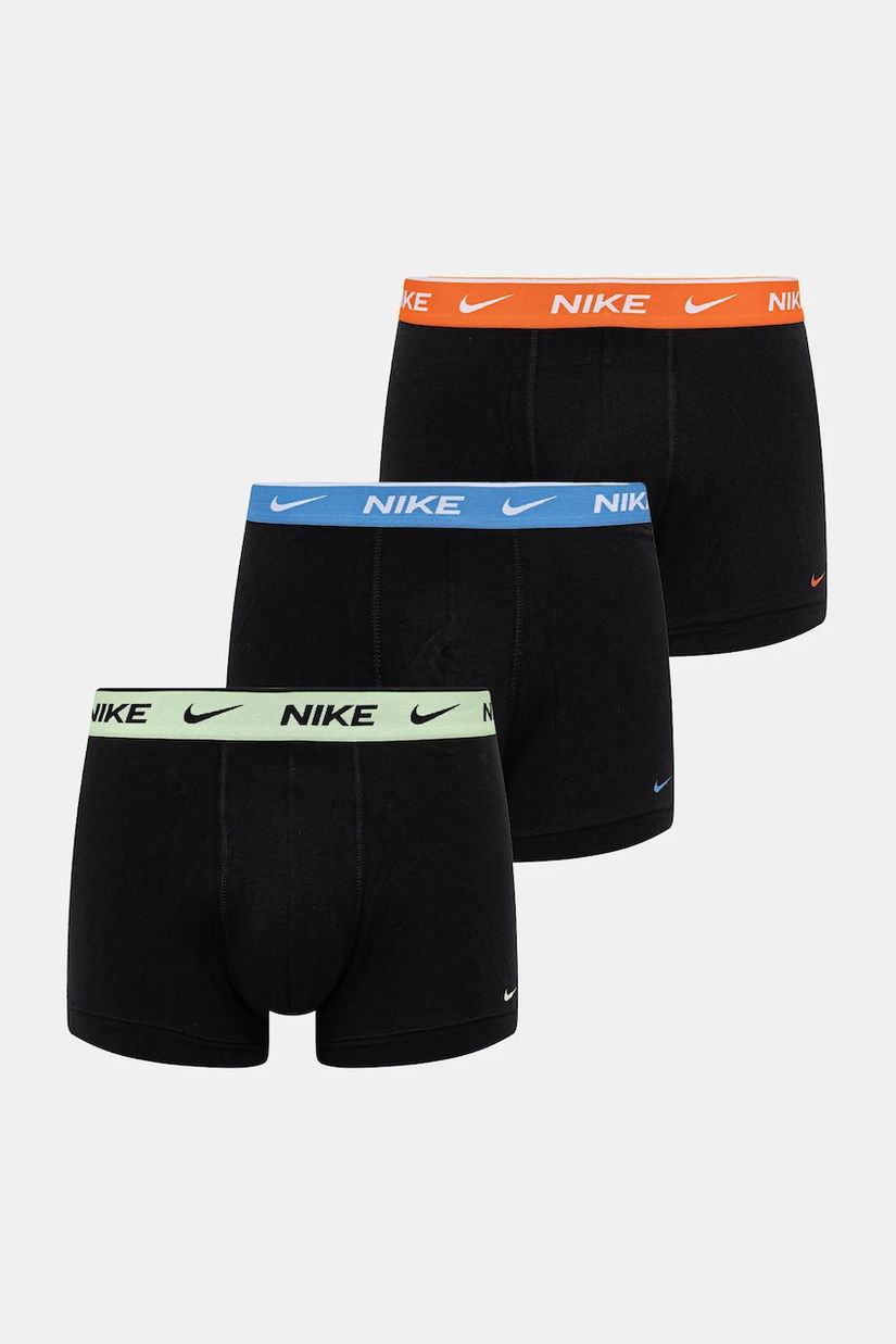 Nike boxeri 3-pack bărbați, culoarea negru, 0000KE1008