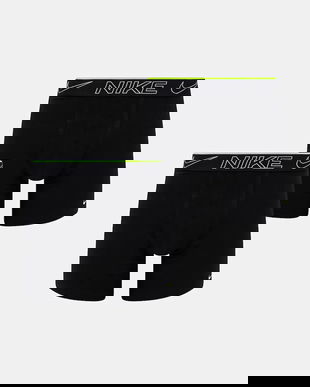 Nike boxeri 2-pack bărbați, culoarea negru, 0000KE1269