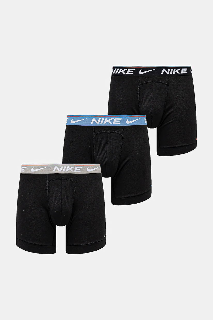 Nike boxeri 3-pack barbati, culoarea negru