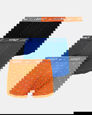 Nike boxeri 3-pack culoarea portocaliu, 000PKE1008