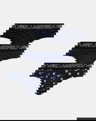 Karl Lagerfeld slip 3-pack barbati, culoarea negru, A1M47043