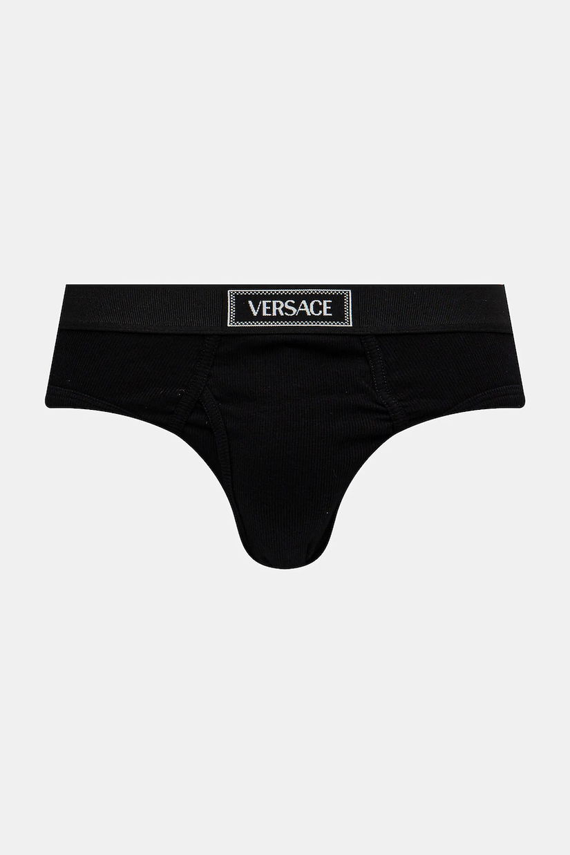Versace slip barbati, culoarea negru, 1015226 1A09410