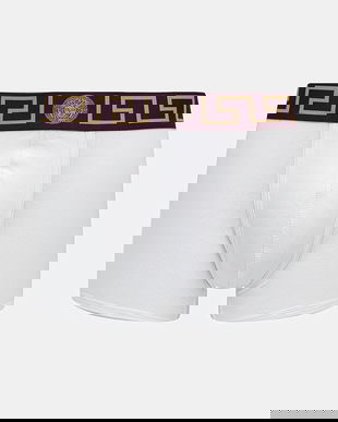 Versace boxeri barbati, culoarea alb, AU10028 1A10011