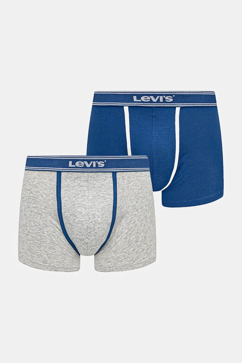 Levi's boxeri 2-pack culoarea violet, 37149-1107