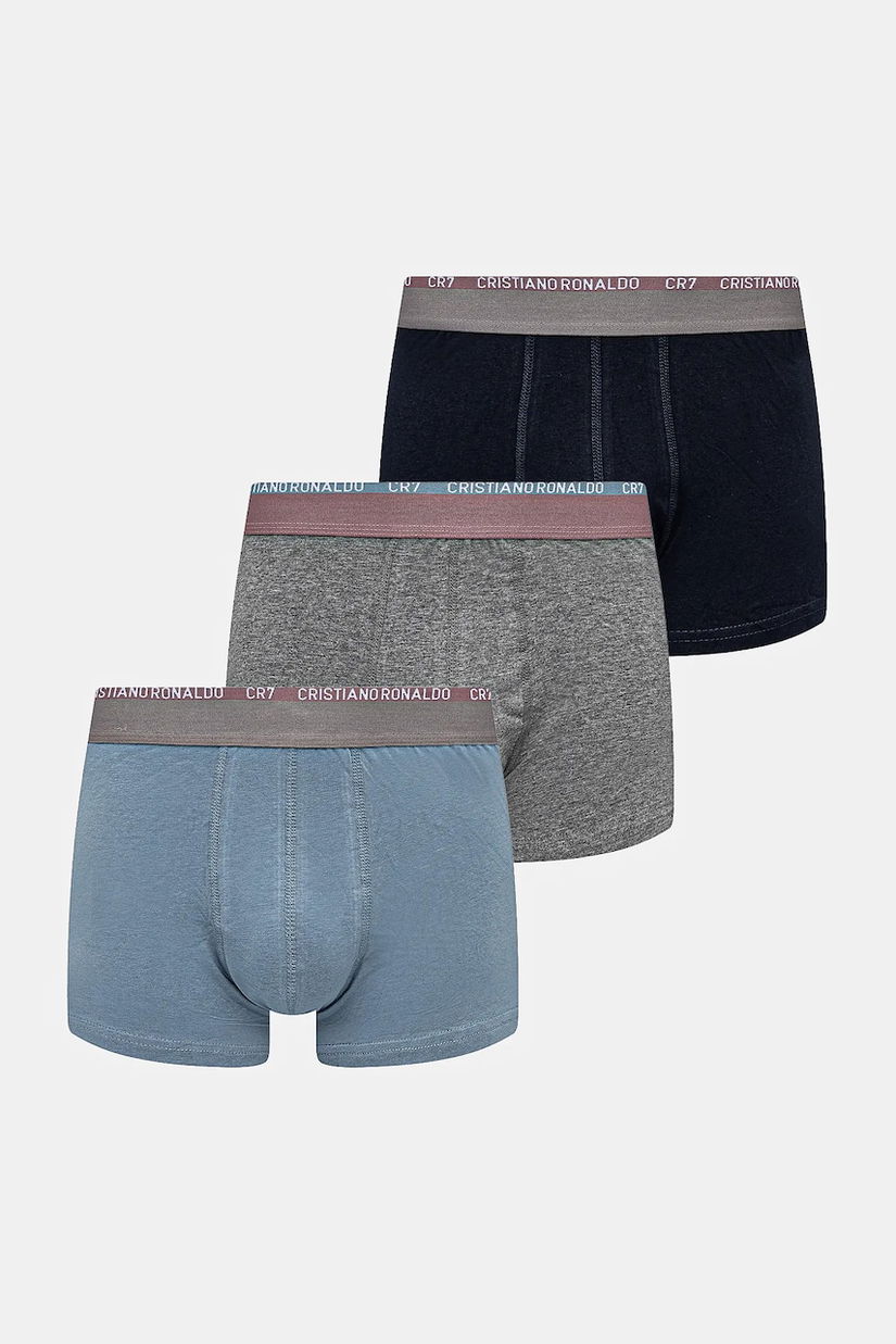 CR7 Cristiano Ronaldo boxeri 3-pack culoarea gri, 8100-49-710