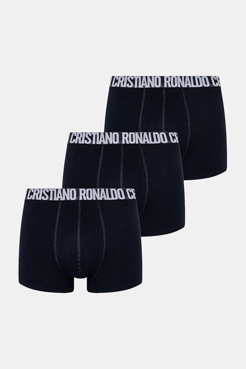 CR7 Cristiano Ronaldo boxeri 3-pack bărbați, culoarea bleumarin, 8100-4900-2765