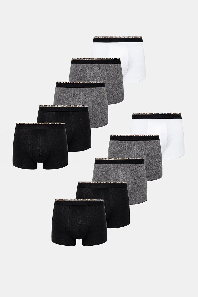 CR7 Cristiano Ronaldo boxeri 10-pack culoarea gri, 8120-49-2577