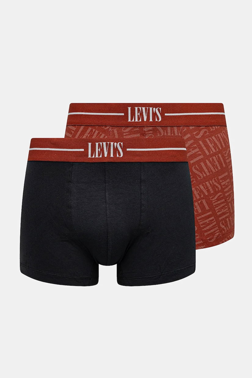 Levi's boxeri 2-pack culoarea rosu, 37149-1098