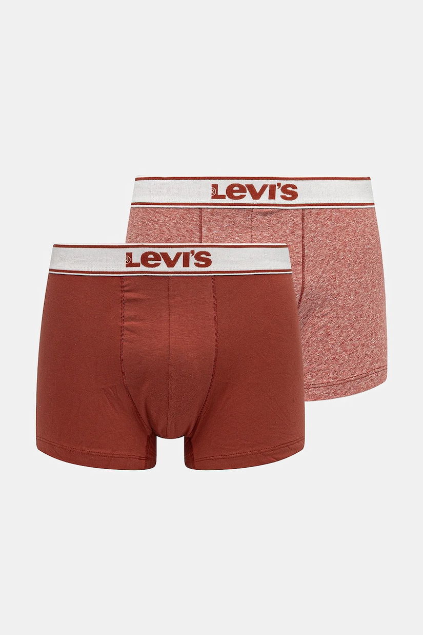 Levi's boxeri 2-pack culoarea rosu, 37149-1094