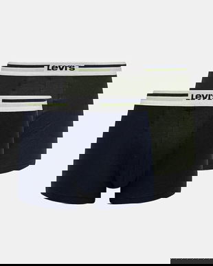 Levi's boxeri 2-pack culoarea verde, 37149-1091