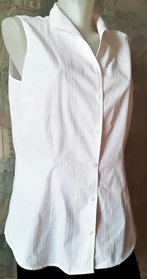 bluza alba de bumbac