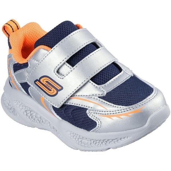Pantofi sport copii Skechers Meteor-lights - Glow 401498N-SLOR, 24, Gri